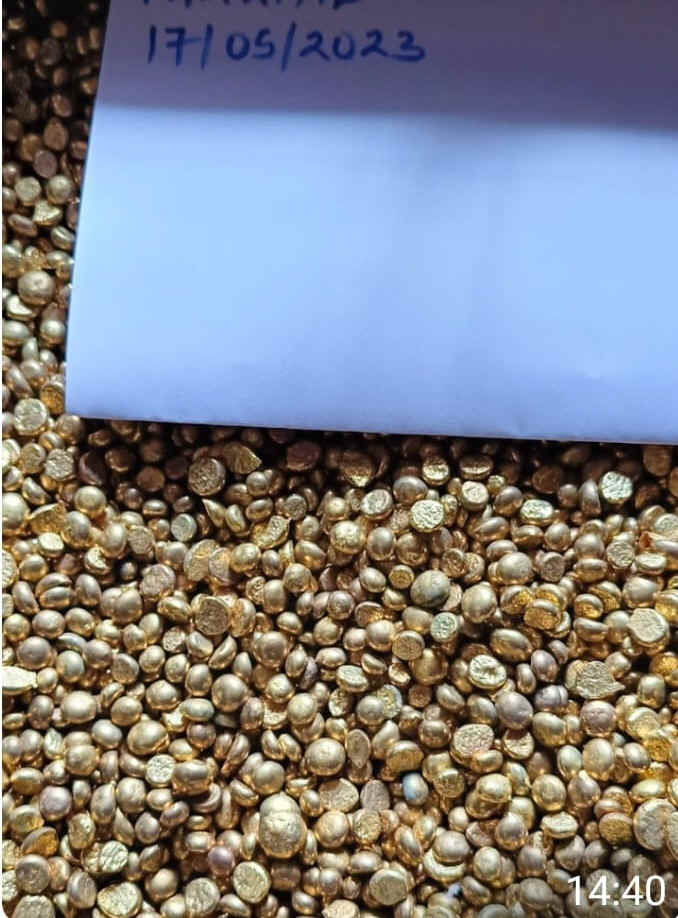 Box containing 50 Kg of Gold Nuggets